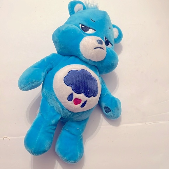 Care Bears Grumpy Bear 10" Plush - Unlock The Magic - Blue - EUC - Picture 7 of 7